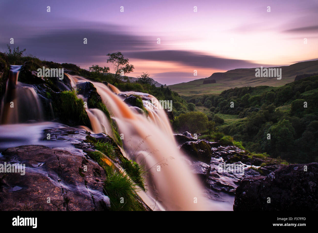 Loup Of Fintry Stock Photo