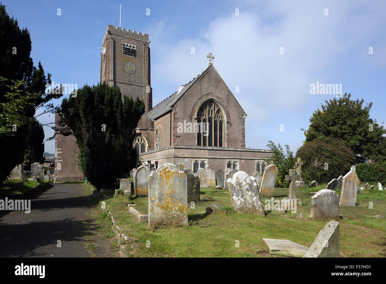 St. Mary's Church, Brixham, Devon, England, UK Stock Photo