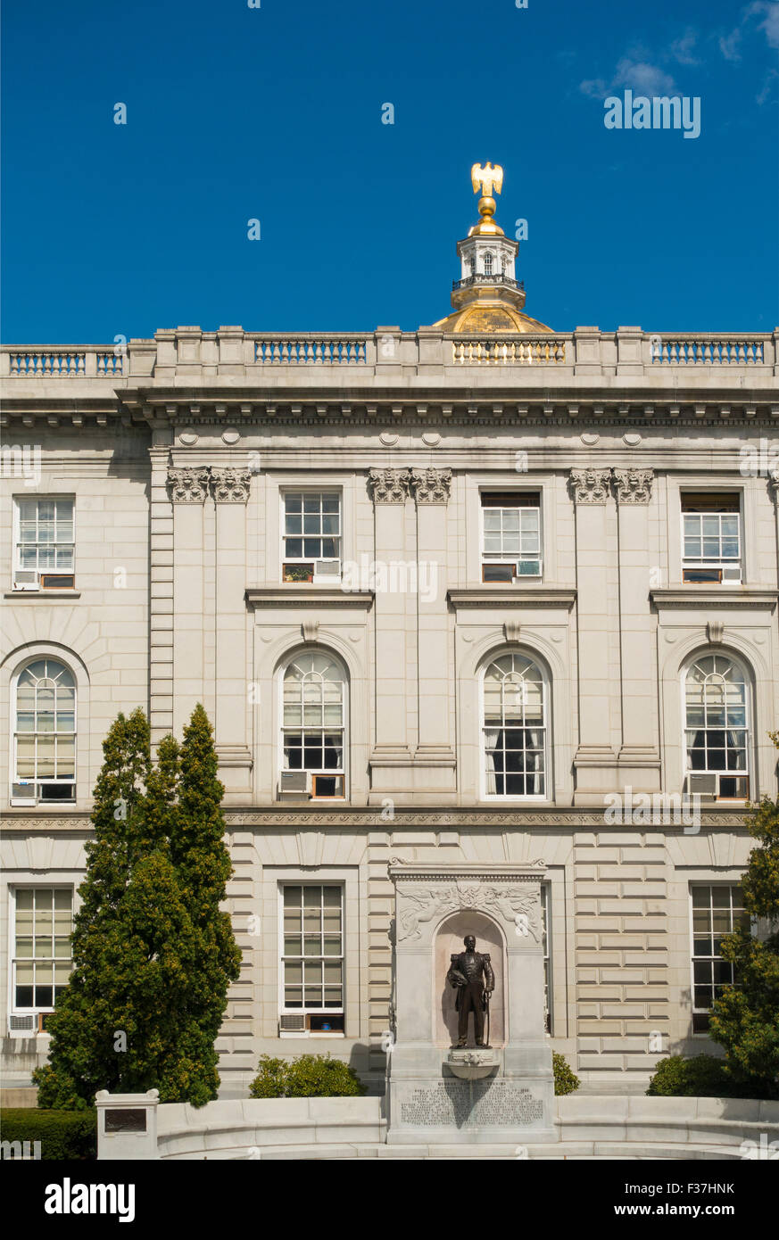 New Hampshire state capitol building in Concord Stock Photo