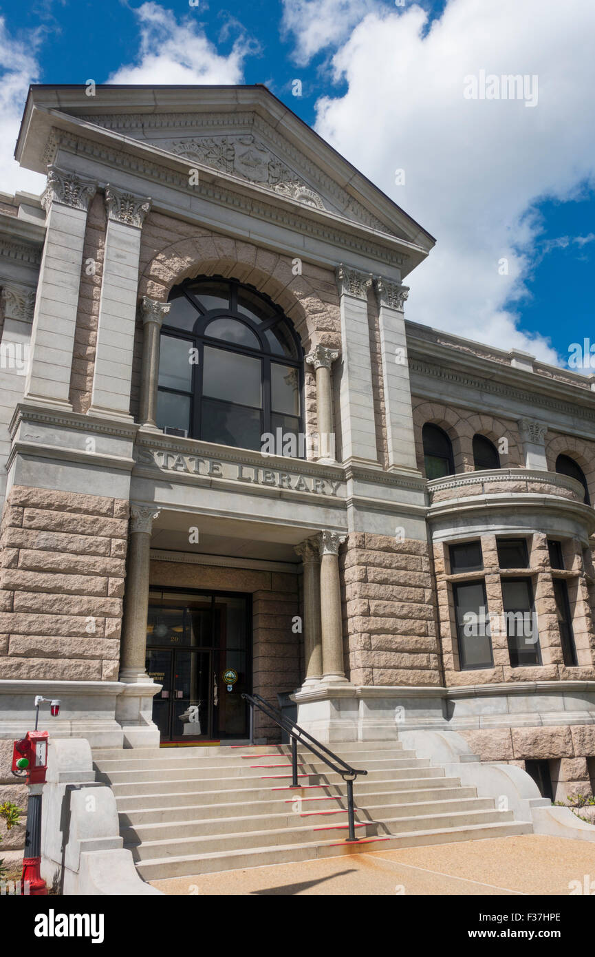 New Hampshire state library in Concord Stock Photo Alamy