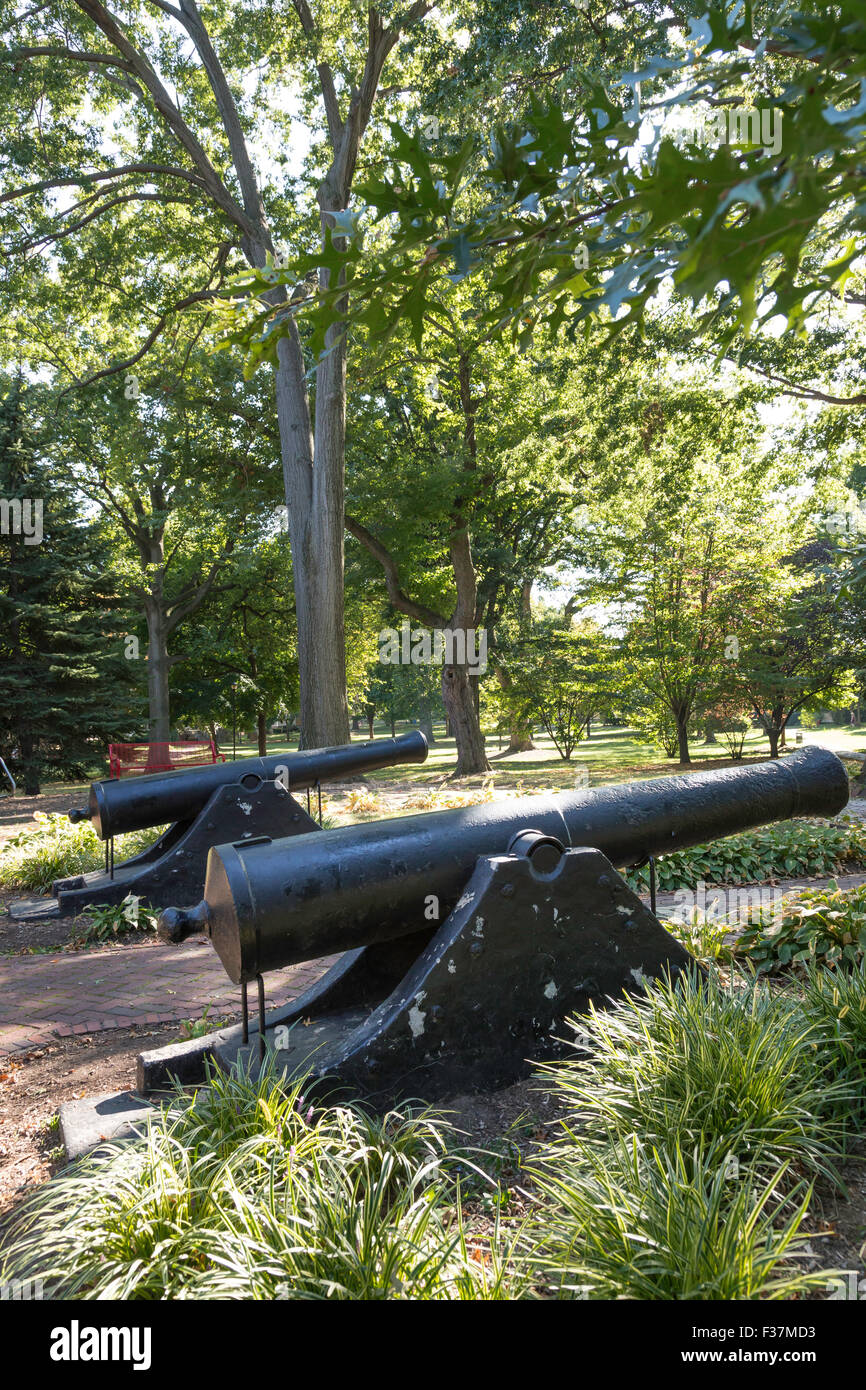 The Admiral's House,"Governors Island, New York City, USA Stock Photo
