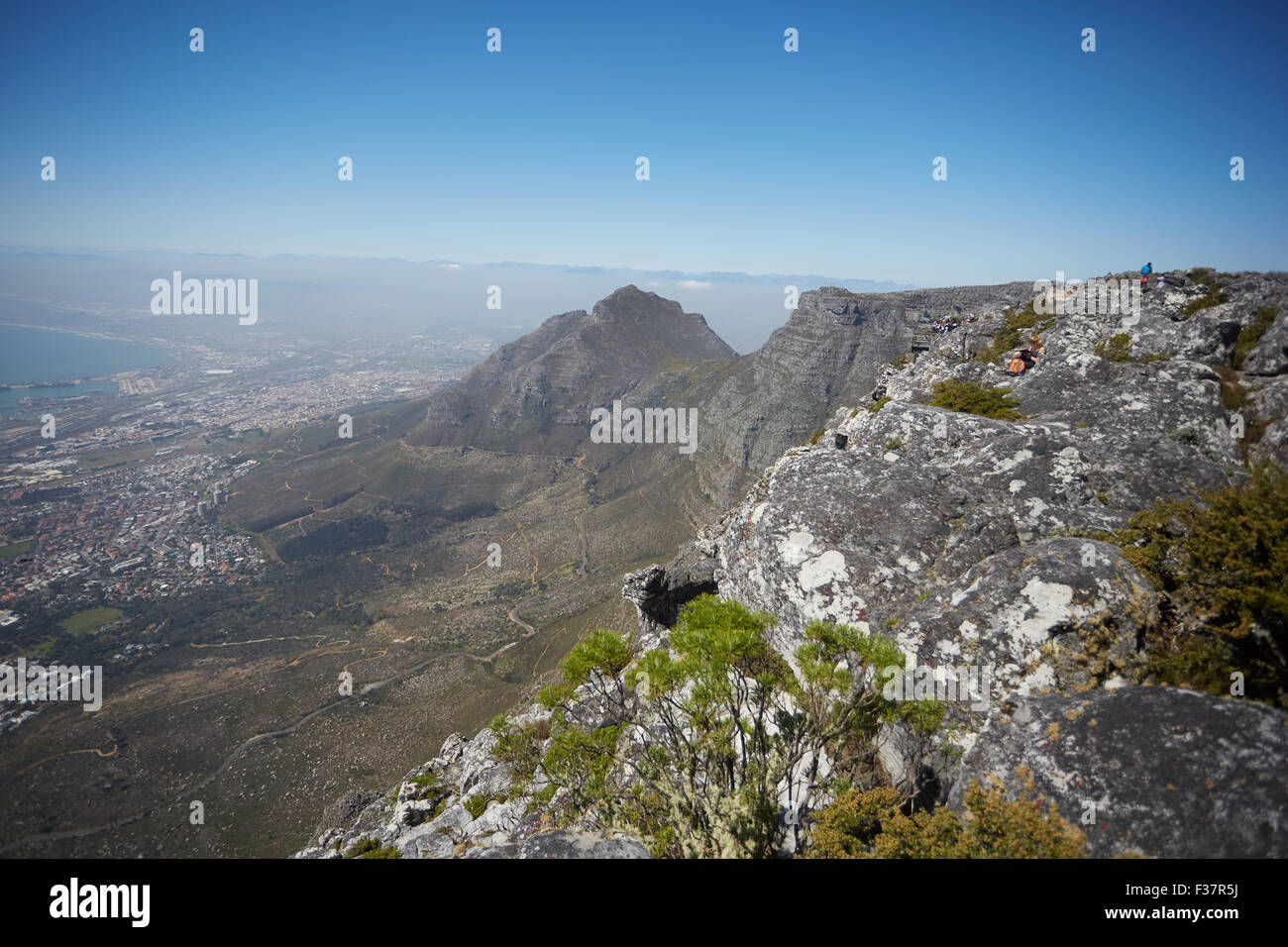 beautiful mountain landscape in South Africa from a height Stock Photo ...