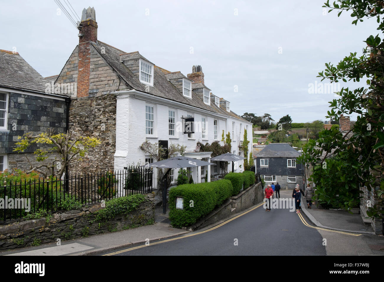 Rick Stein's hotel and bistro St Petroc's Padstow Cornwall UK Stock