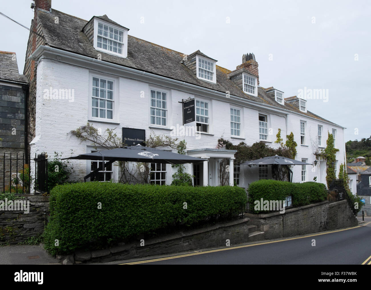 Rick Stein's hotel and bistro St Petroc's Padstow Cornwall UK Stock