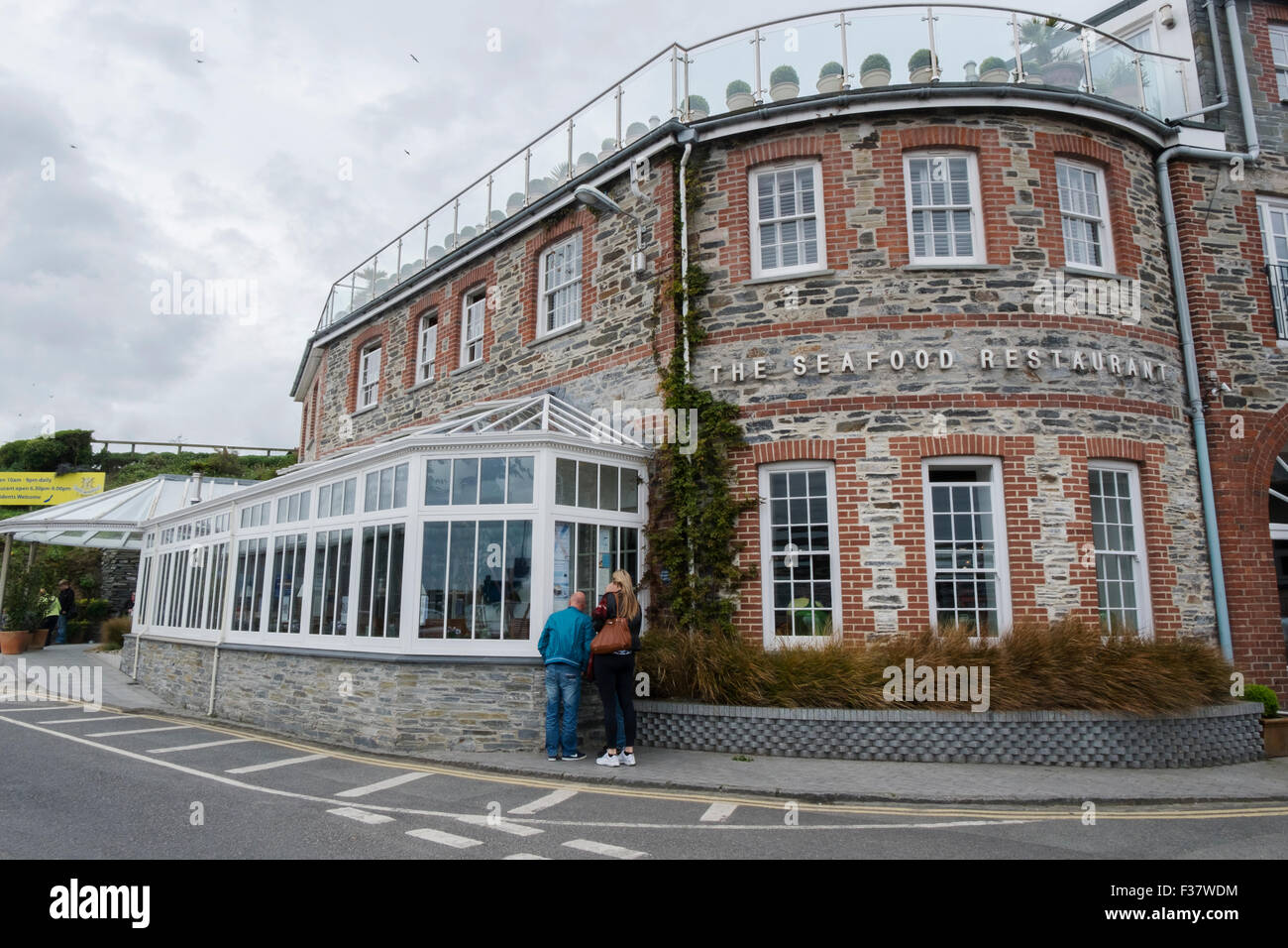 Rick Stein's Seafood Restaurant Padstow Cornwall UK Stock Photo - Alamy