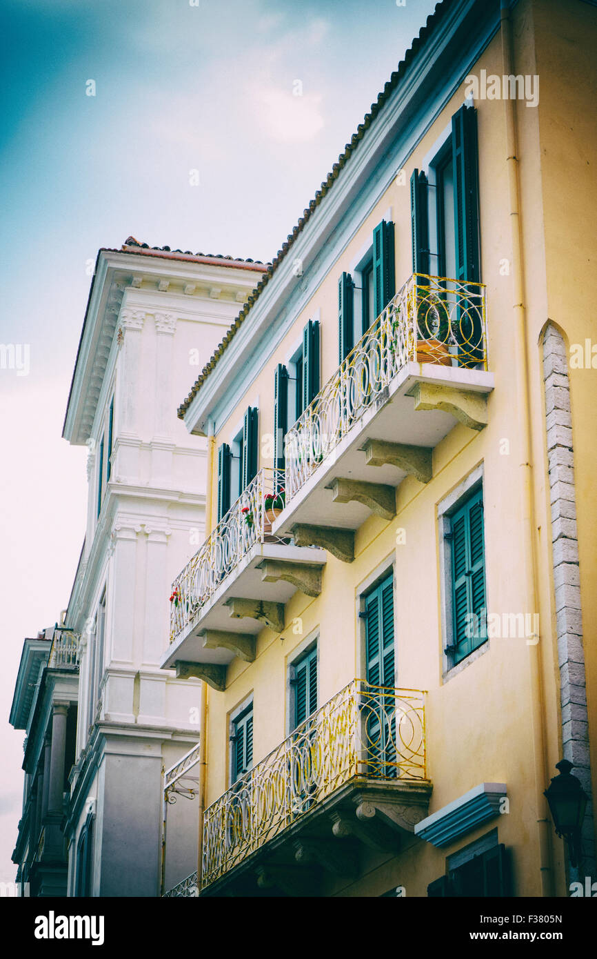 Corfu Old Town Stock Photo Alamy
