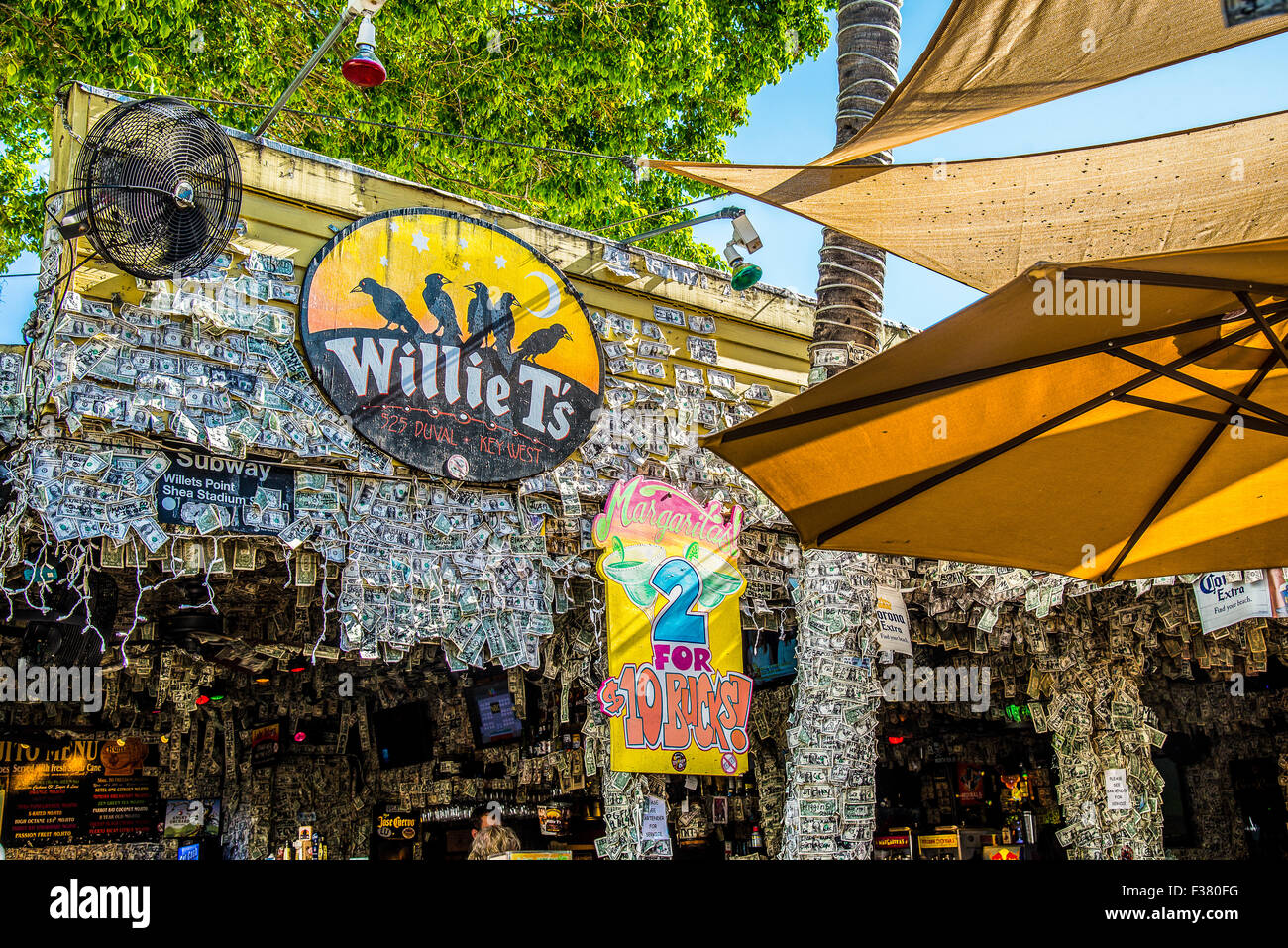 key West downtown, Duval Street Stock Photo Alamy