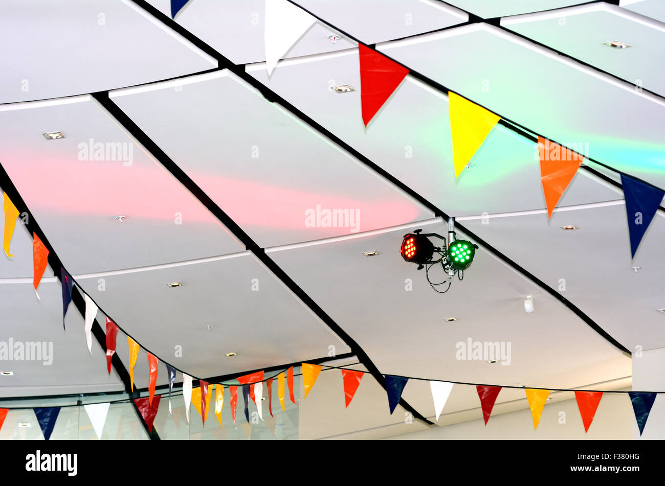 Flags Hanging Ceiling High Resolution Stock Photography and Images Alamy