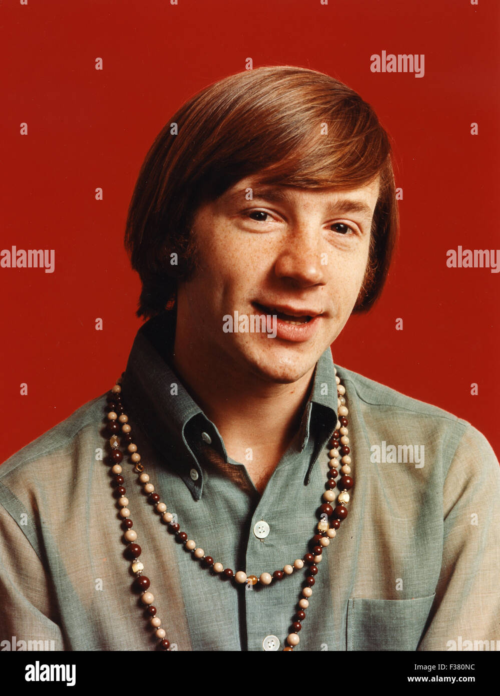 THE MONKEES Promotional photo of Anglo-US pop group with Peter Tork about 1966 Stock Photo