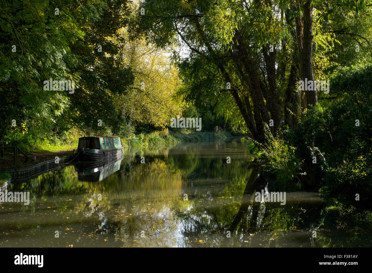 Basingstoke Canal , Hampshire , England Stock Photo