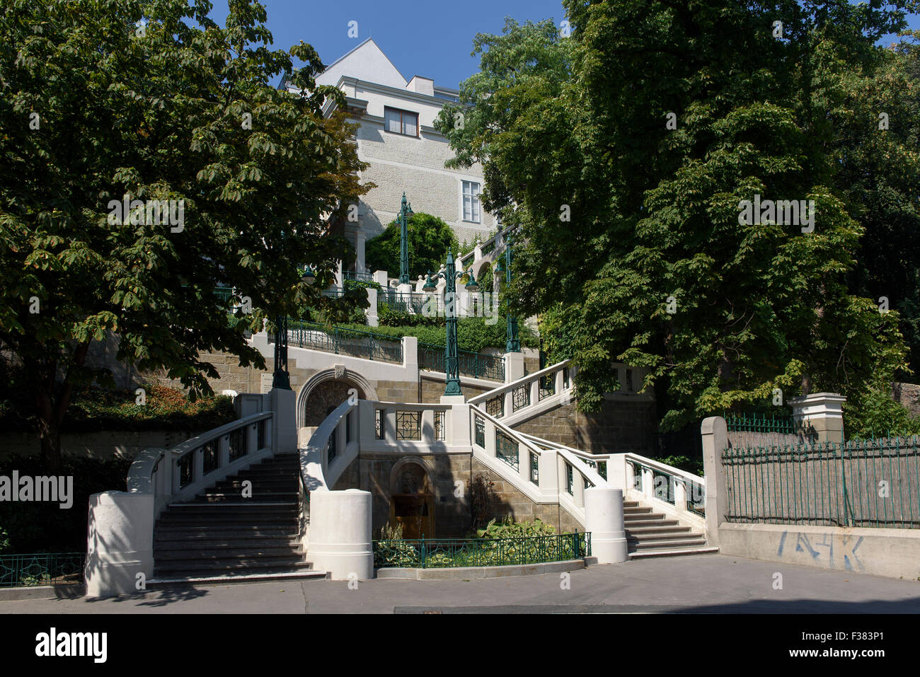 Art nouveau stairs hi-res stock photography and images - Alamy