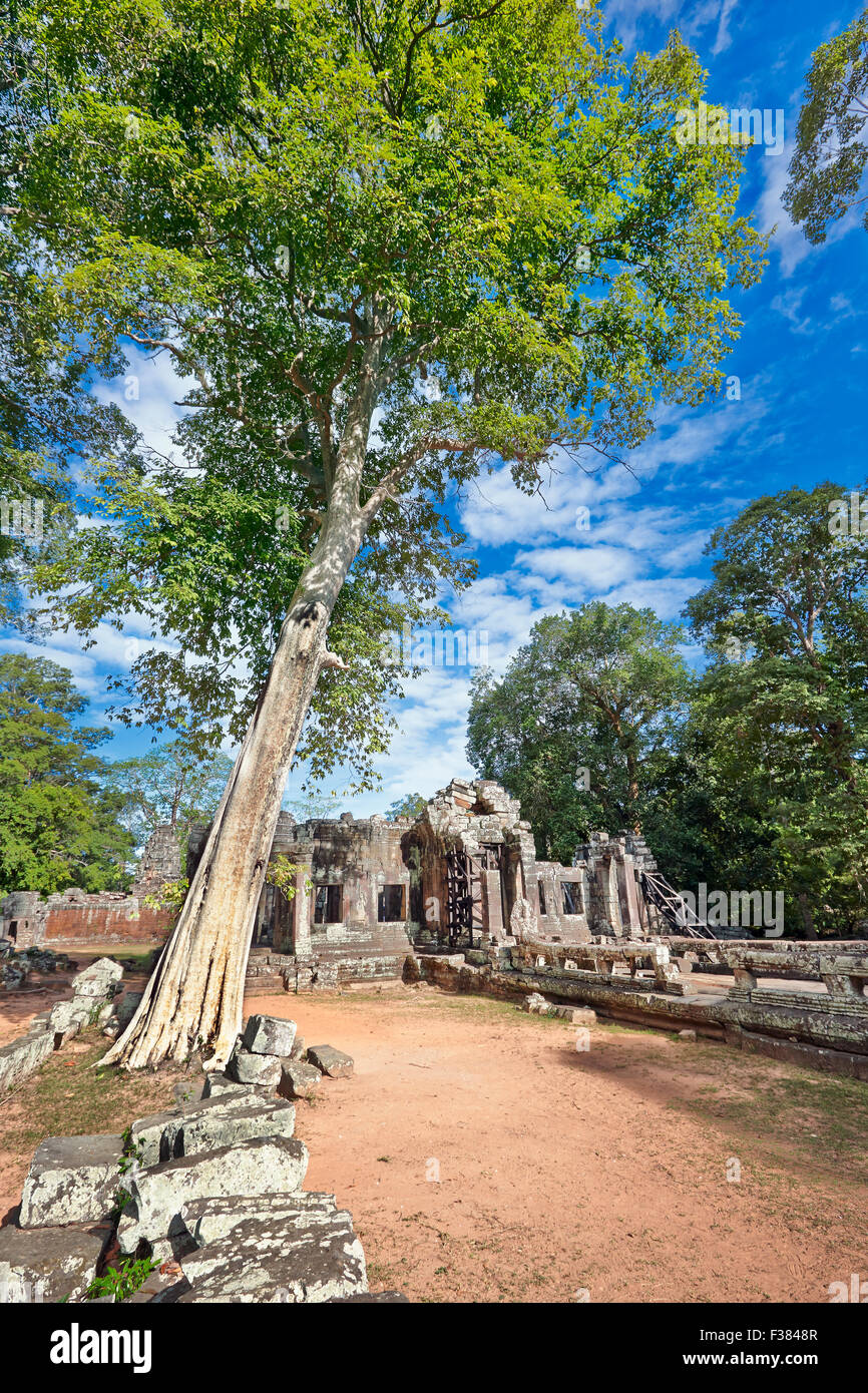 Banteay Kdei temple. Angkor Archaeological Park, Siem Reap Province, Cambodia. Stock Photo