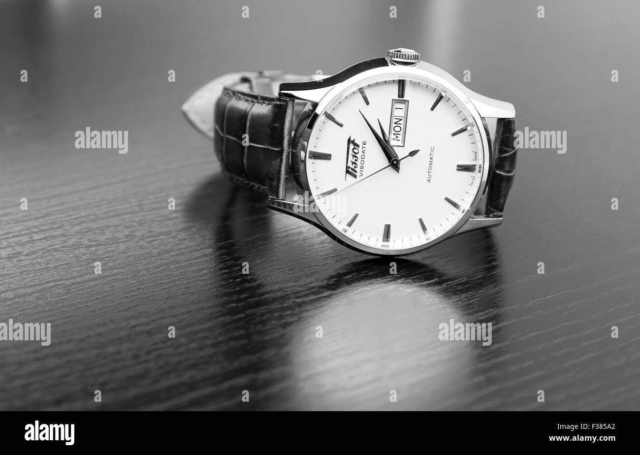 Tissot Watch Stock Photo