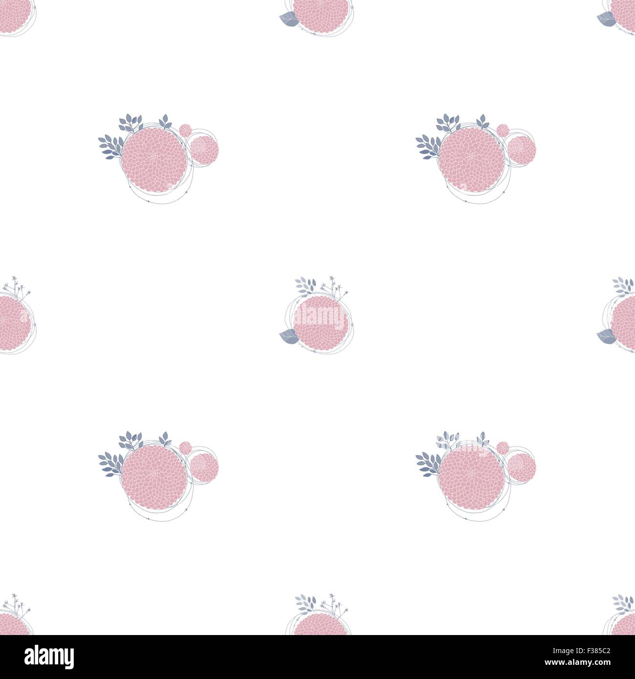 Seamless texture with asters Stock Vector Image & Art - Alamy