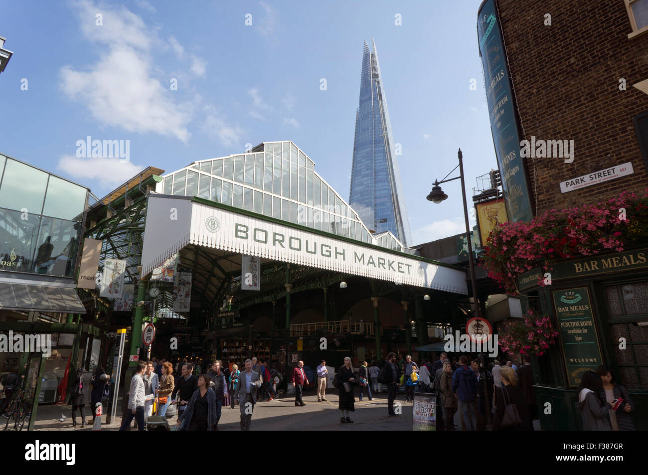 Borough Market London Stock Photo