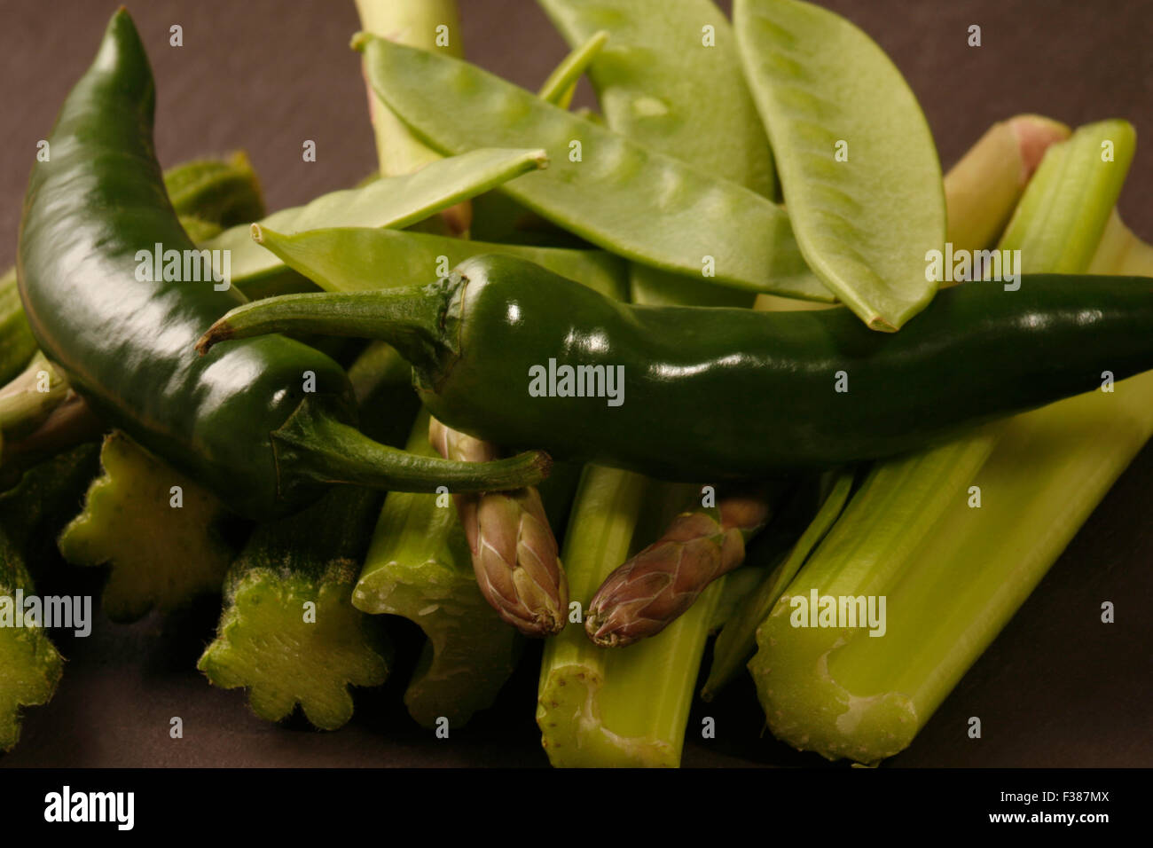 Green Vegetables Stock Photo