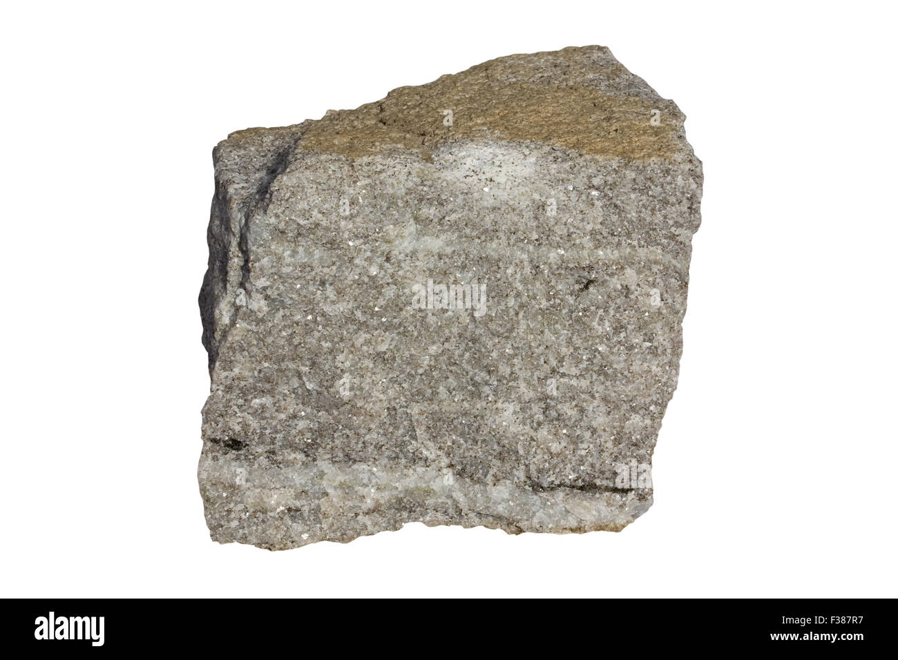 Dolomite marble (marble composed of mineral dolomite) Stock Photo