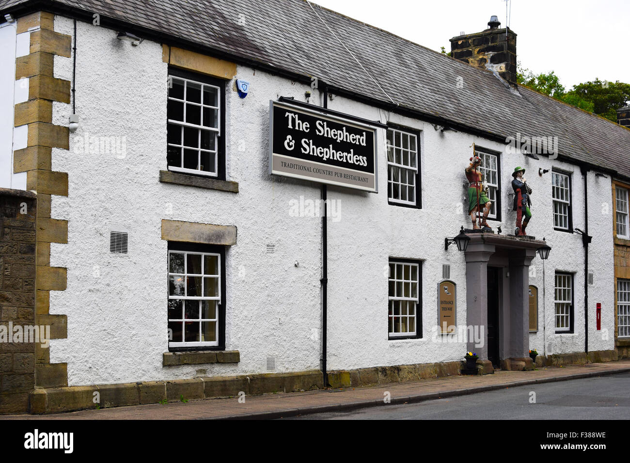 Shepherd and Shepherdess public house, Beamish, County Durham, England