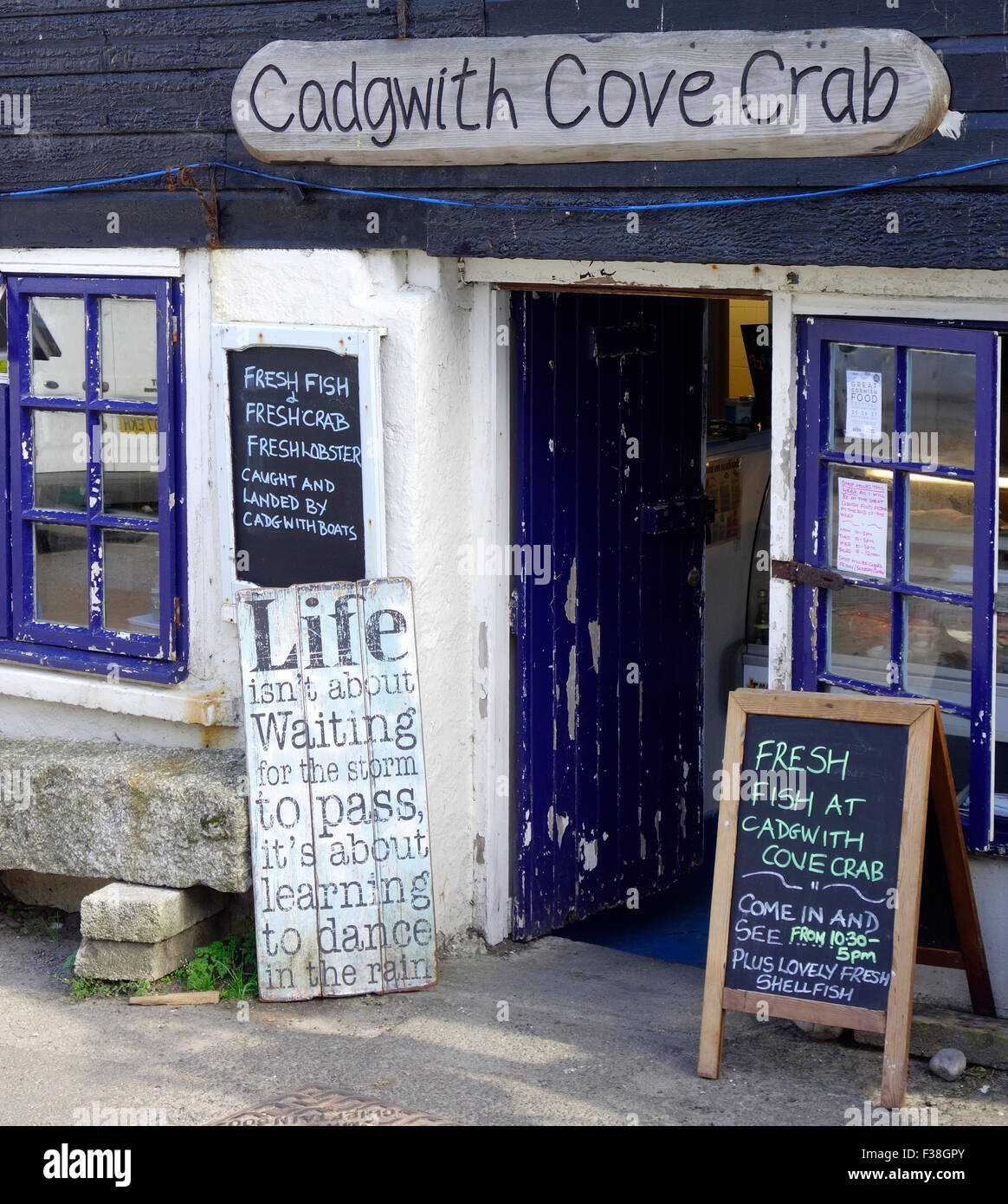 Cadgwith Cove Crab Fishmongers, Cadgwith Village, Lizard Peninsula