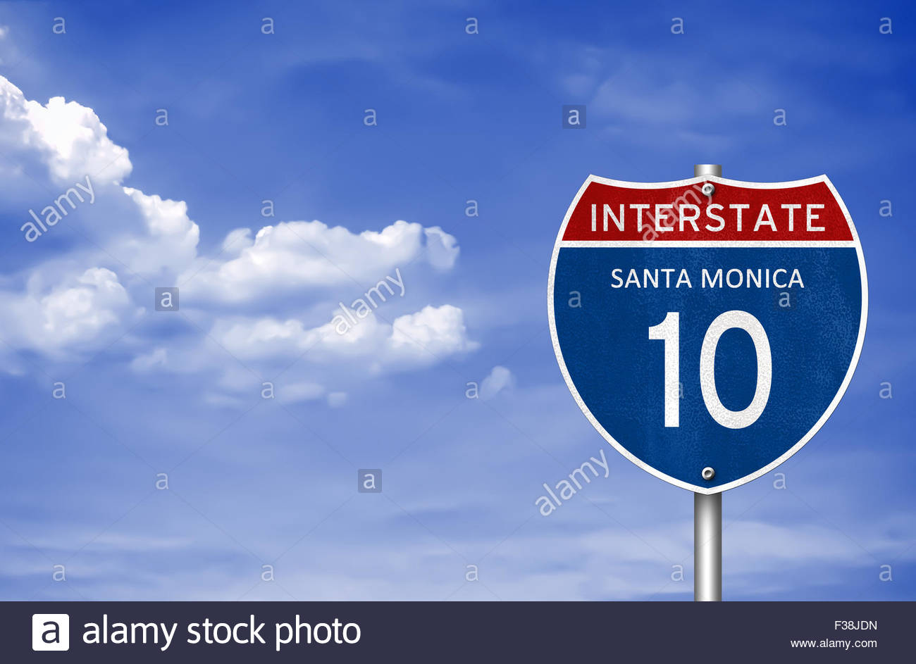 Interstate 10 Sign Stock Photos & Interstate 10 Sign Stock Images - Alamy