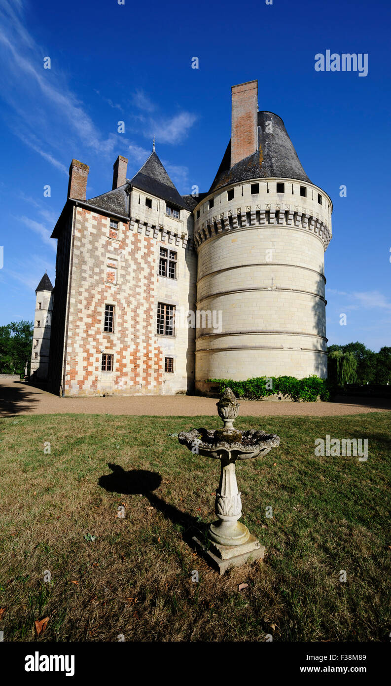 France, Loire Valley, Indre et Loire, Islette castle, Chateau de l'Islette. Auguste Rodin visited the castle and Camille Claudel Stock Photo