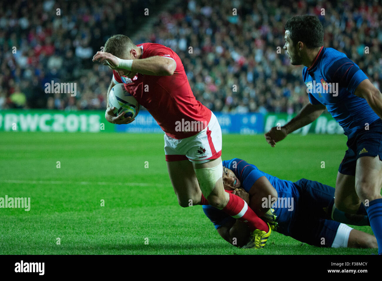 StadiumMK, Milton Keynes, UK. 1st Oct 2015. Rugby World Cup 2015 France ...