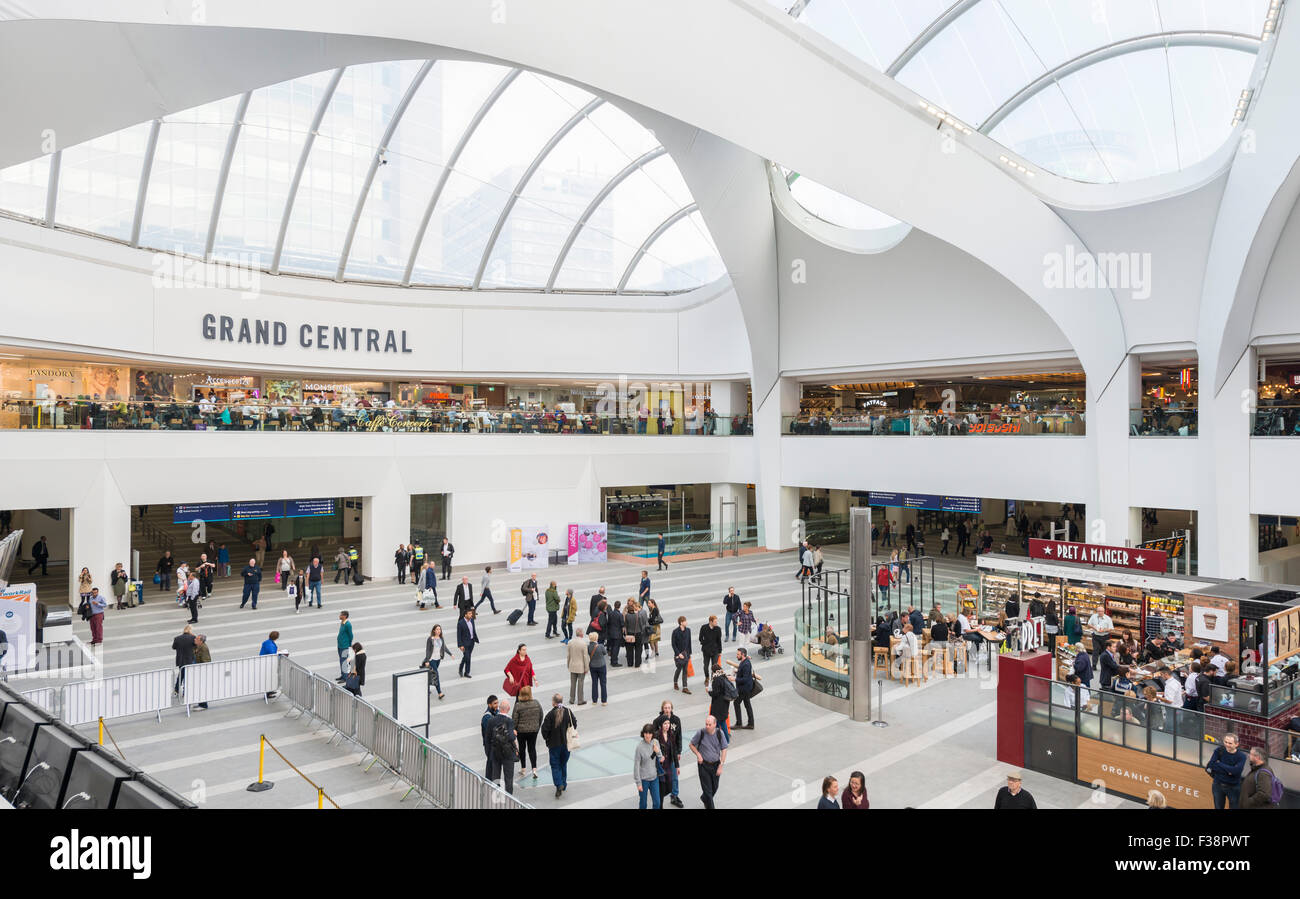 Grand Central at New Street Station, Birmingham Stock Photo