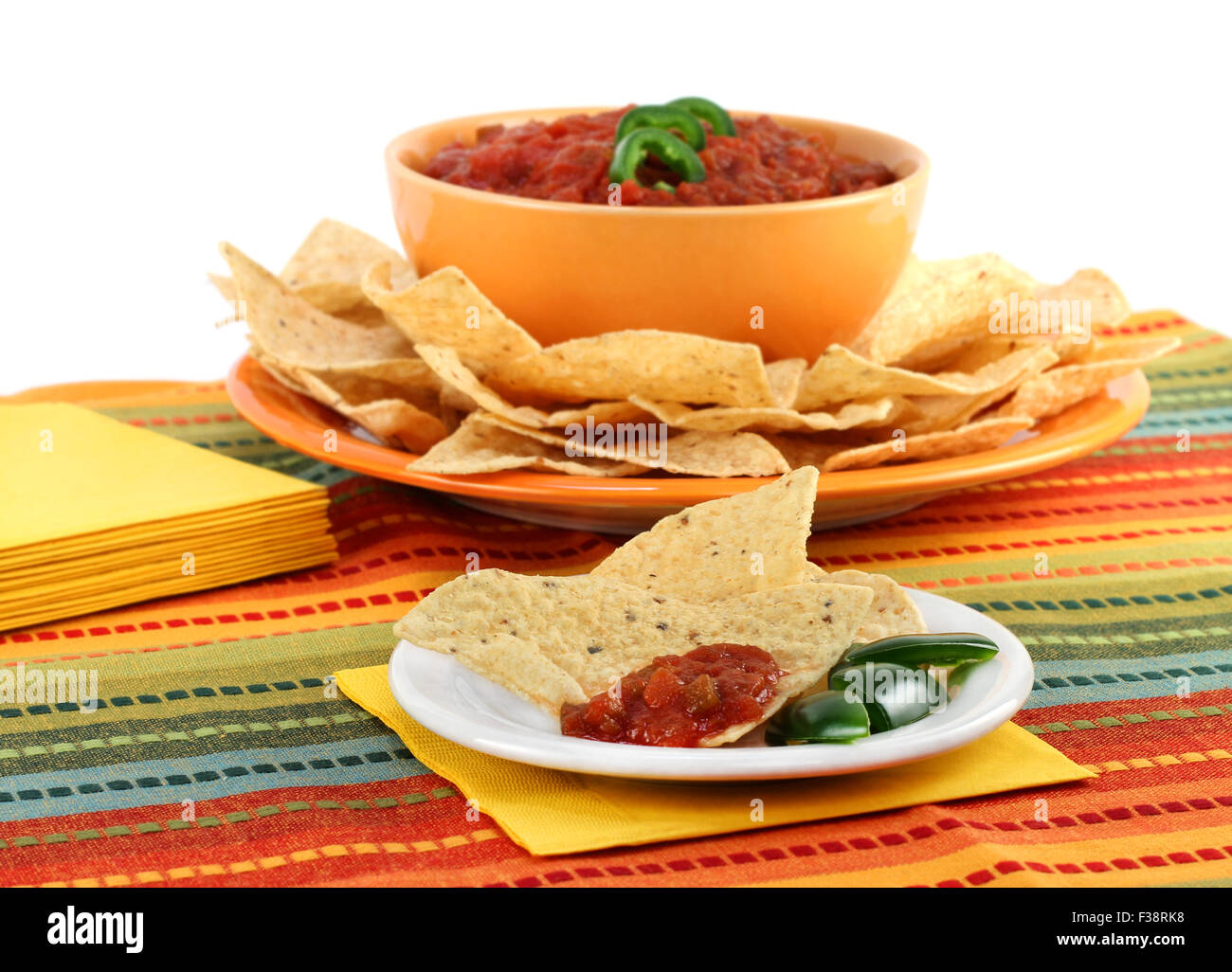 Tortilla Chips Salsa High Resolution Stock Photography and Images Alamy