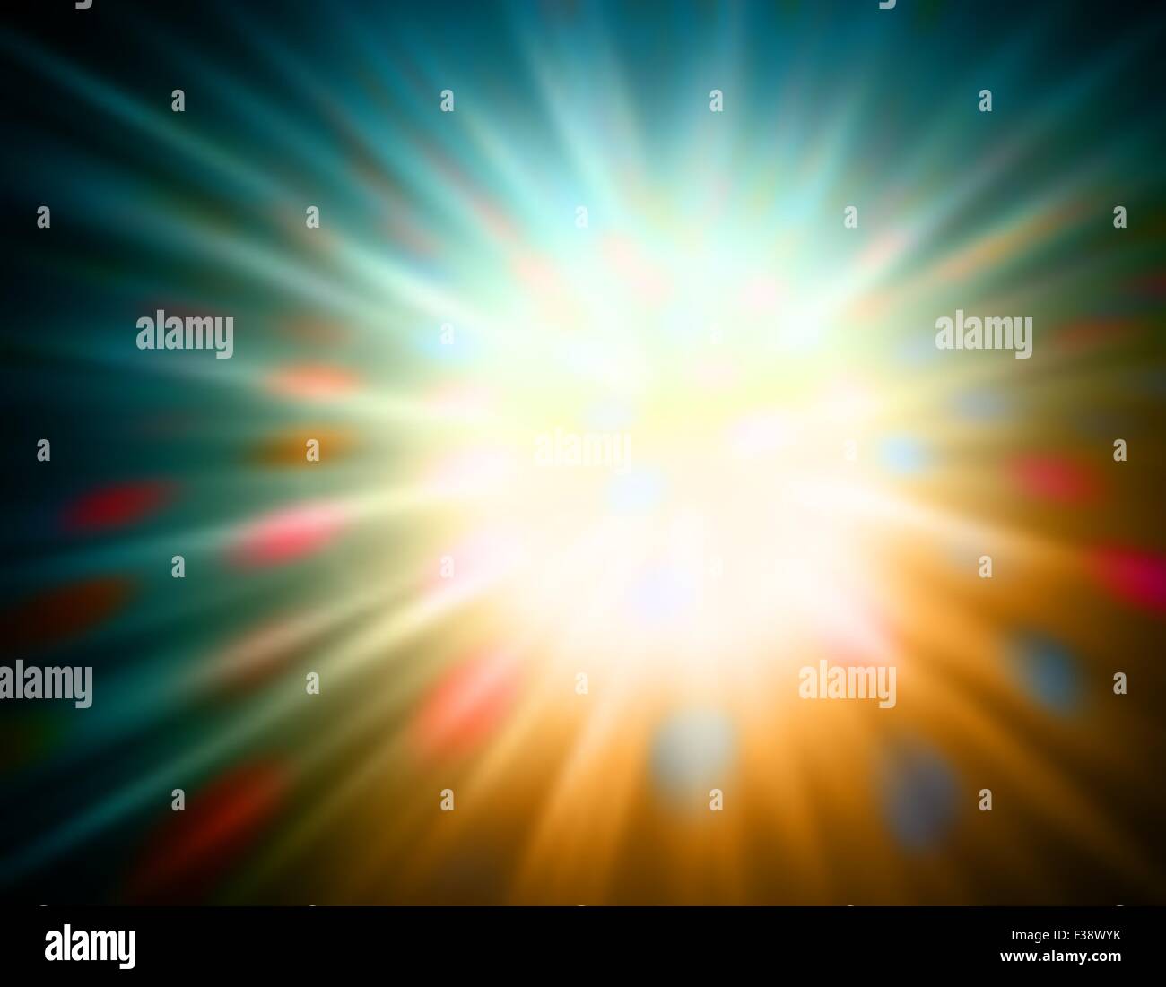 EPS8 editable vector abstract background burst created with a gradient mesh Stock Vector
