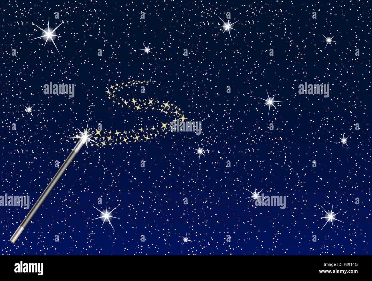 Light stream wand Stock Vector Images Alamy