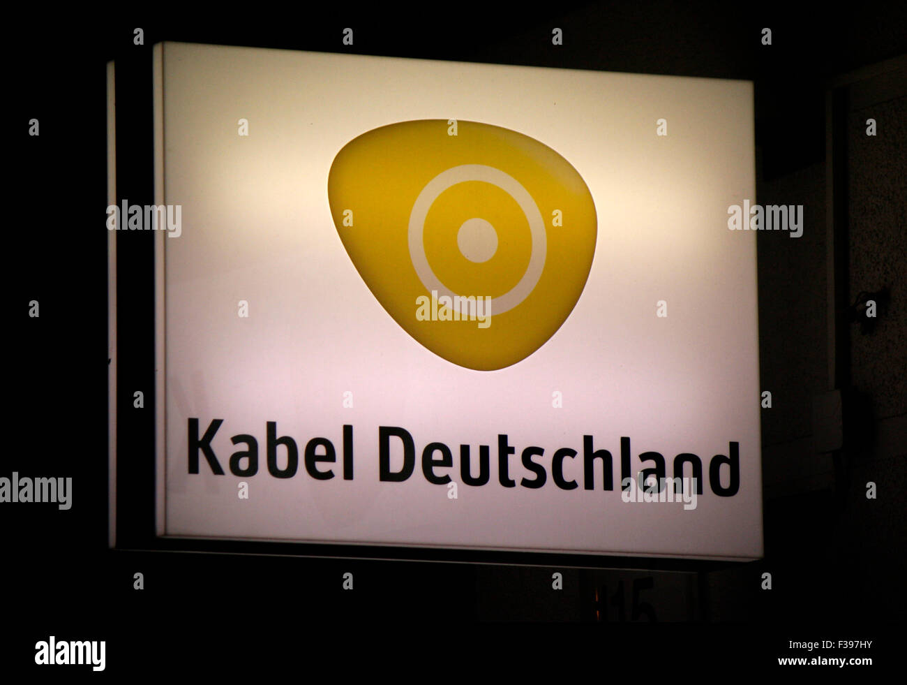 Markenname: "Kabel Deutschland", Berlin Stock Photo - Alamy