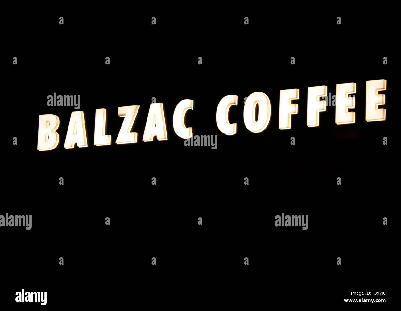 Balzac Coffee Logo High Resolution Stock Photography And Images Alamy