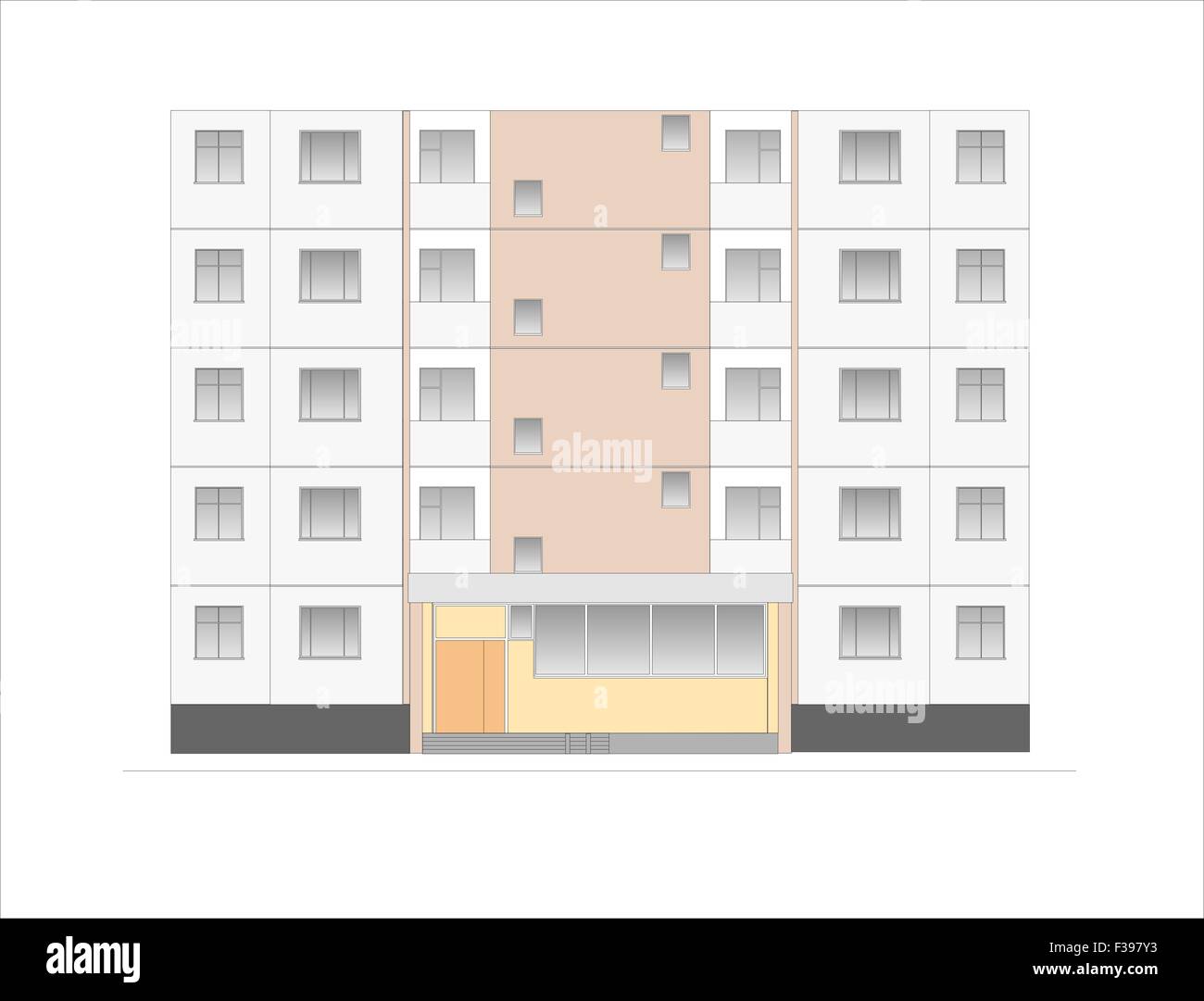 Houses, Buildings, Constructions, Installations. Illustrations of ...
