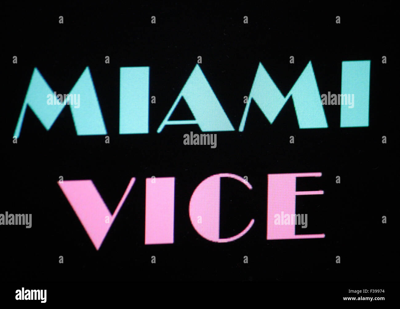 Markenname: 'Miami Vice', Berlin. Stock Photo
