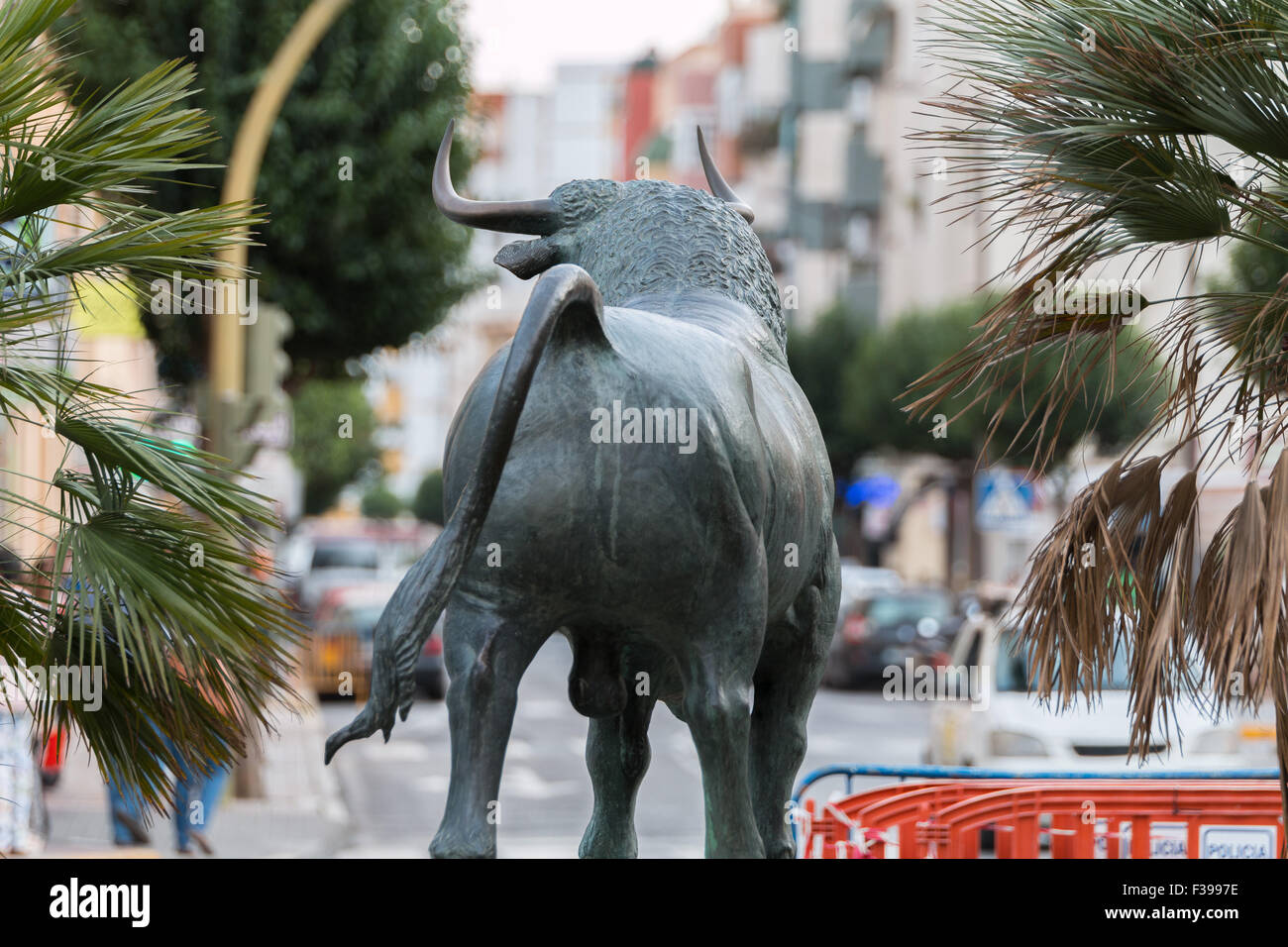 Bull fighting in Spain / Corrida de Toros en España Stock Photo