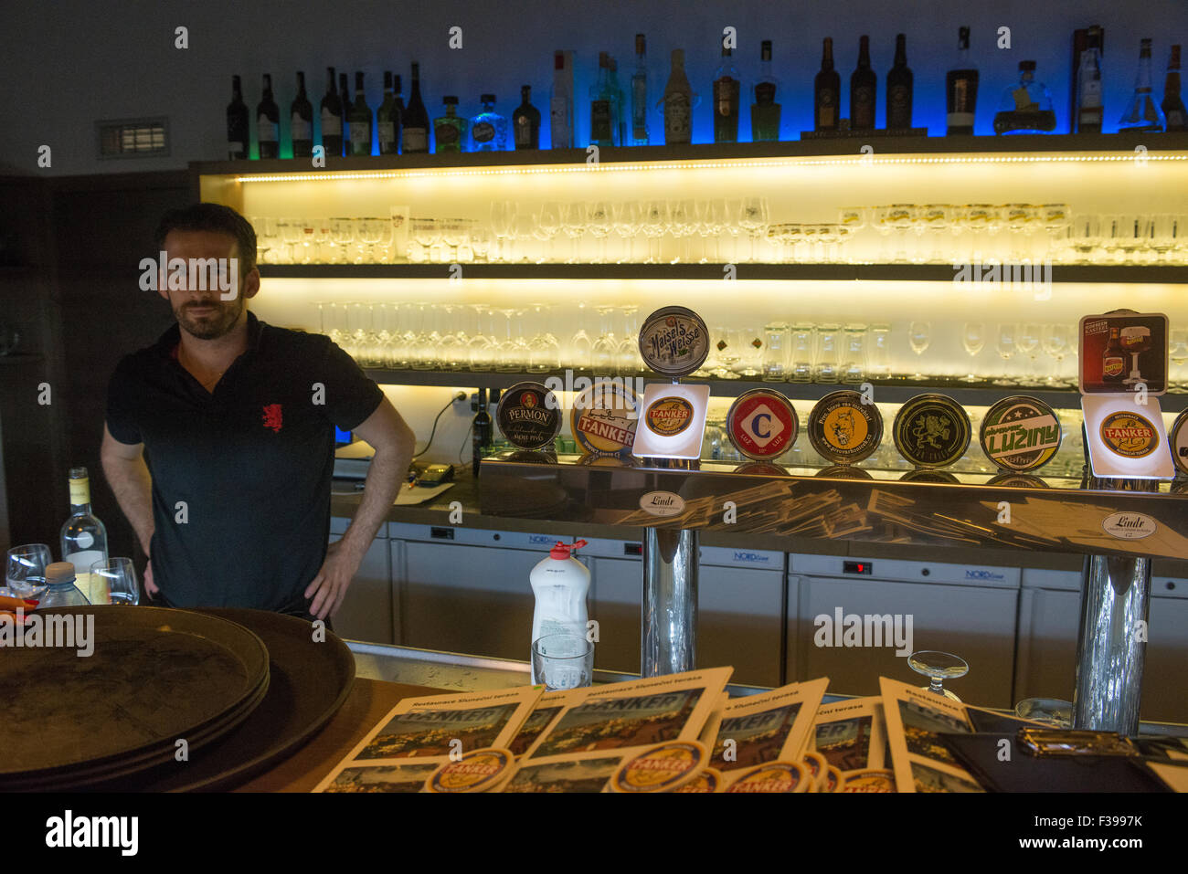 TANKER restaurant on the roof OD Kotva with absolutely stunning views