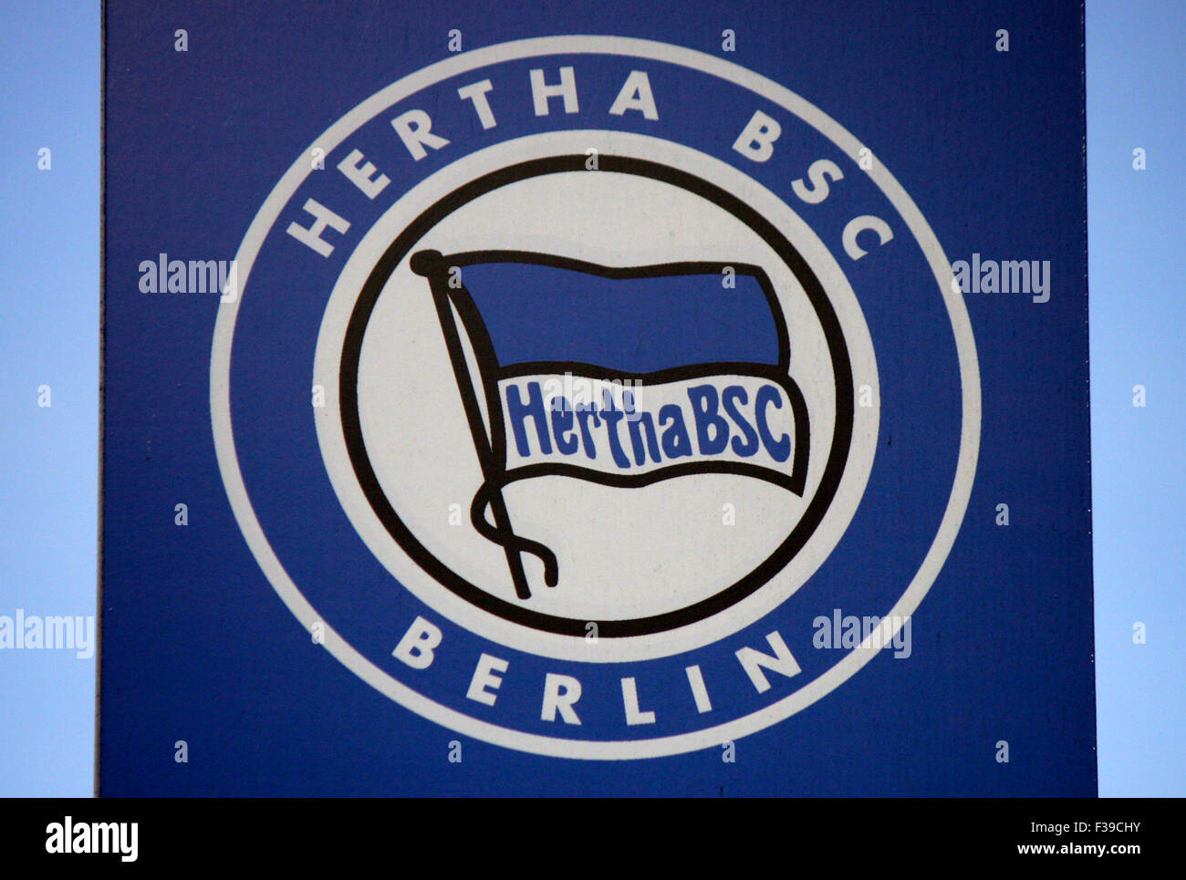 Markenname: "Hertha BSC", Berlin. Stock Photo