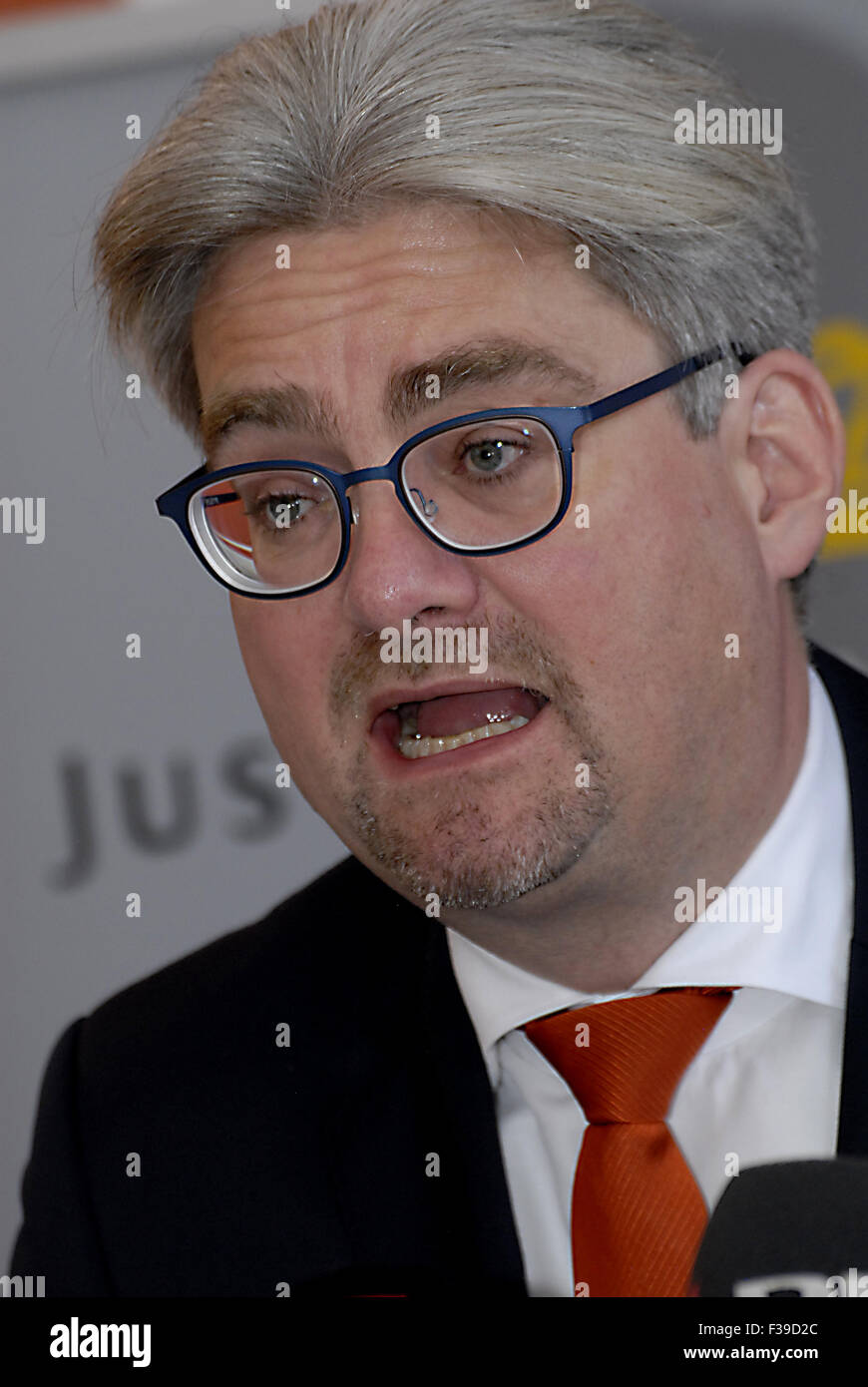 Copenhagen, Denmark. 2nd October, 2015.Soren Pind (Søren Pind)danish ...