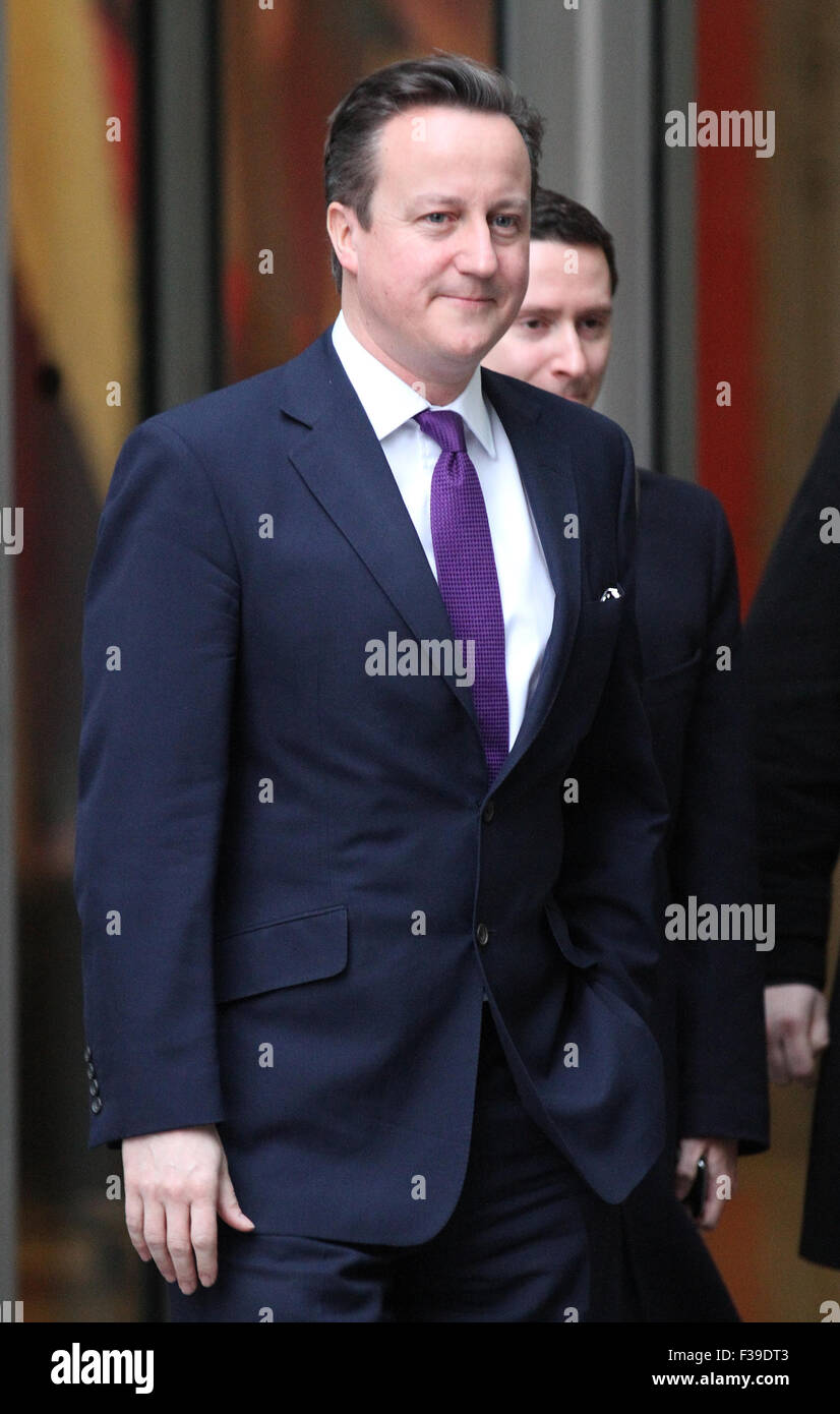 London, UK, 27th January 2014. David Cameron, Prime Minister of the ...