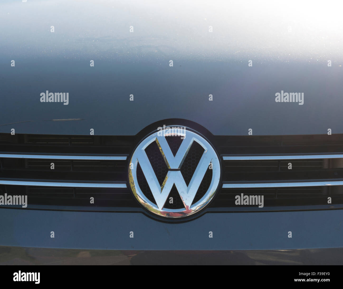 volkswagen logo Stock Photo
