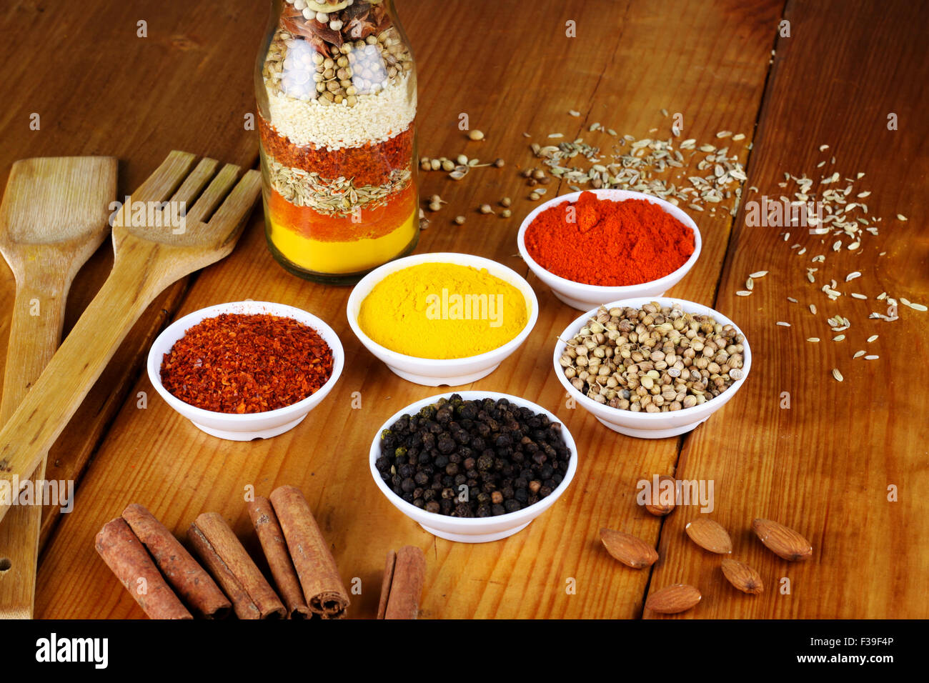 mixed of spices Stock Photo Alamy