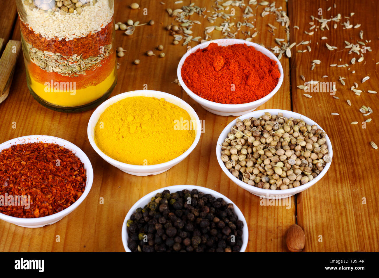 mixed of spices Stock Photo Alamy