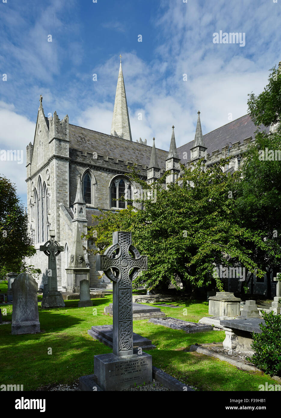 St Patrick's Cathedral Dublin south transept Stock Photo