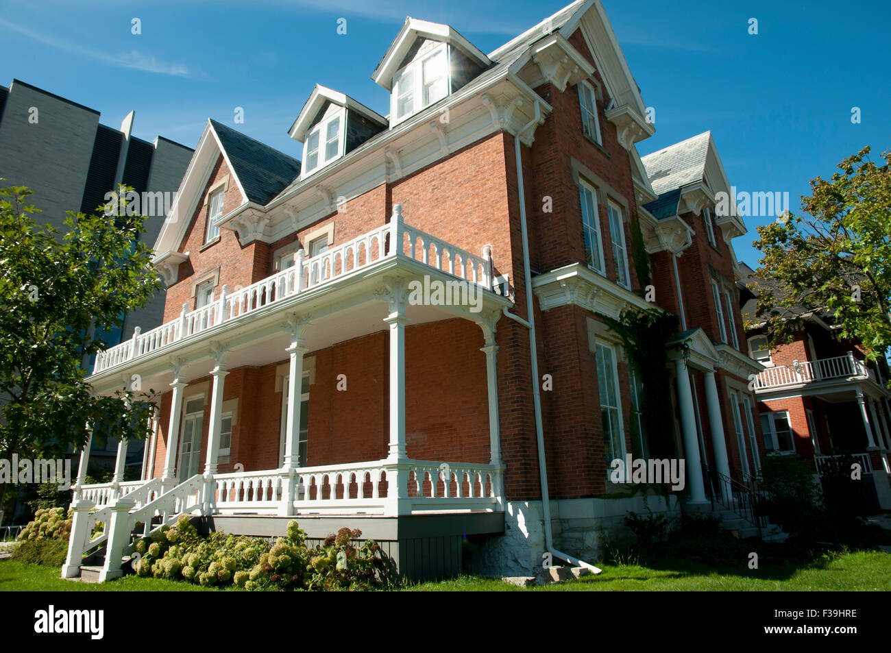 Abramsky House at Queen's University - Kingston - Canada Stock Photo