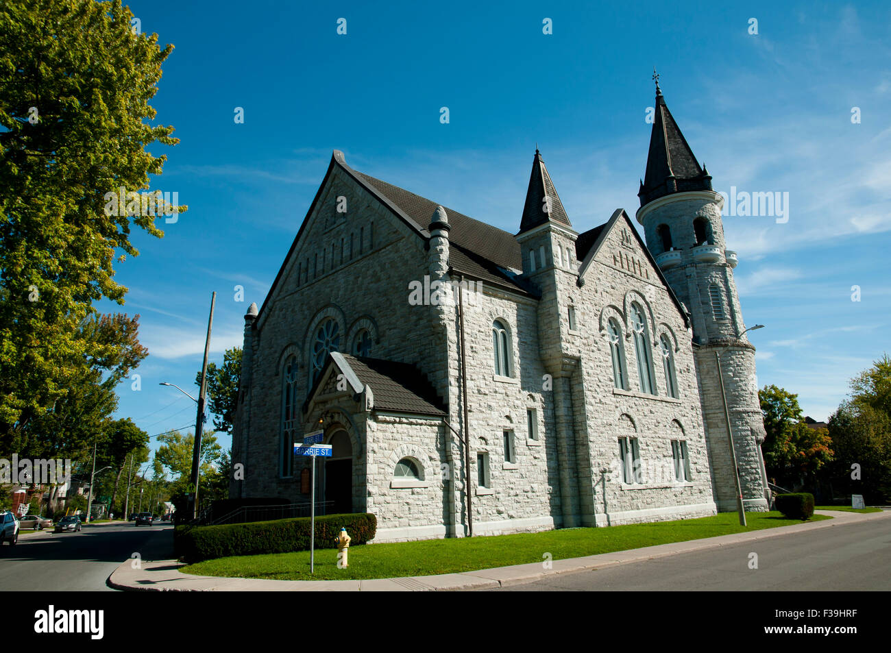 Chalmers United Church - Kingston - Canada Stock Photo