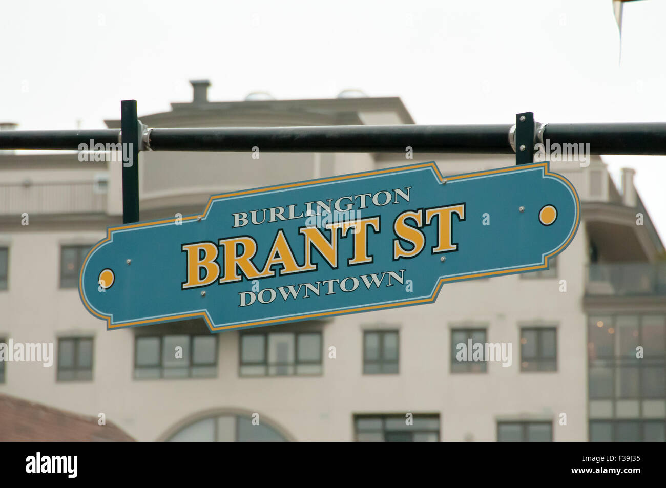 Brant Street - Burlington - Canada Stock Photo