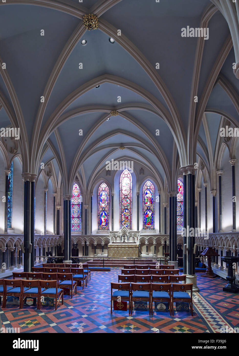 St Patrick's Cathedral Lady Chapel Stock Photo