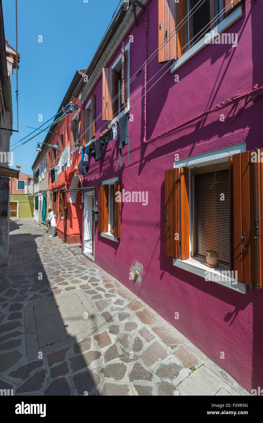 Burano, Italy Stock Photo