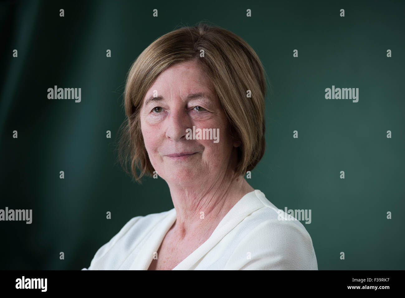 English writer and novelist Pat Barker CBE, FRSL. Stock Photo