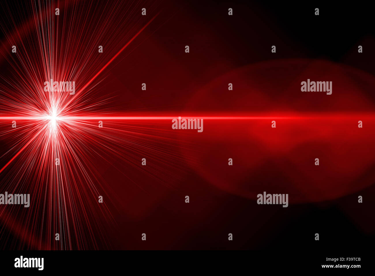 Red laser light Stock Photo Alamy